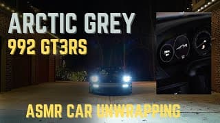 NEW Porsche 992 GT3RS Unwrapping ASMR